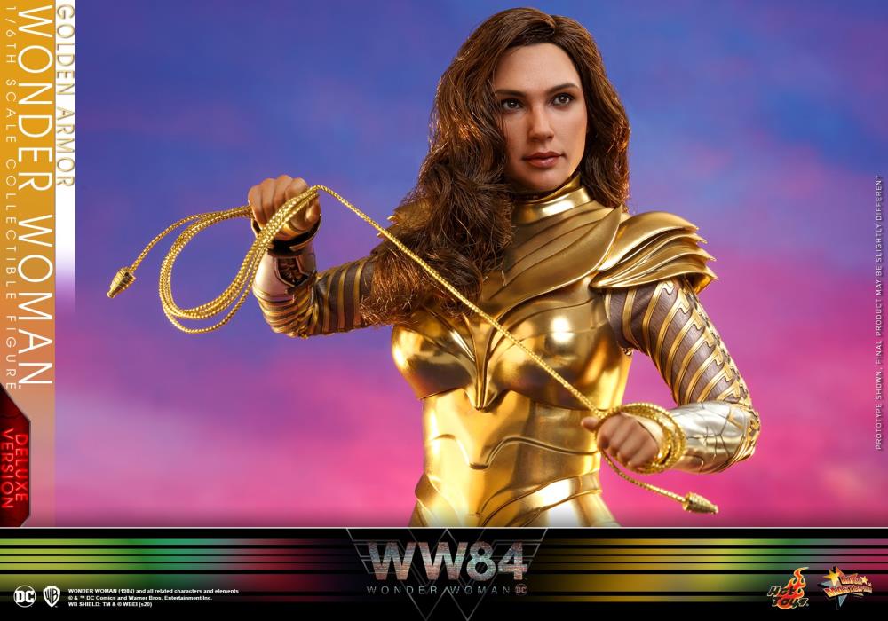 Wonder Woman 1984 MMS578 Golden Armor Wonder Woman (Deluxe Ver.) 1/6th Scale Collectible Figure Gallery Image 13