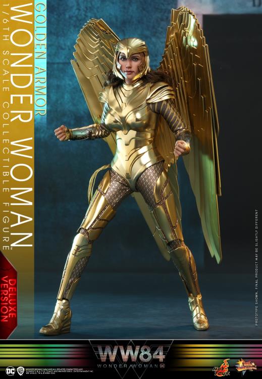 Wonder Woman 1984 MMS578 Golden Armor Wonder Woman (Deluxe Ver.) 1/6th Scale Collectible Figure Gallery Image 4