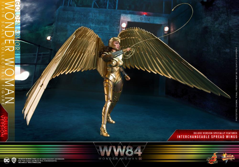 Wonder Woman 1984 MMS578 Golden Armor Wonder Woman (Deluxe Ver.) 1/6th Scale Collectible Figure Gallery Image 9
