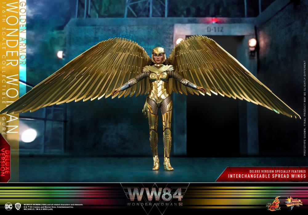 Wonder Woman 1984 MMS578 Golden Armor Wonder Woman (Deluxe Ver.) 1/6th Scale Collectible Figure Gallery Image 7