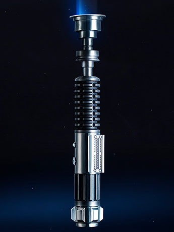 Star Wars Obi-Wan Pewter Collectible Lightsaber Document Holder Gallery Image 2