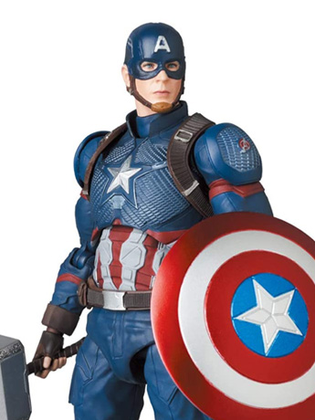 MAFEX キャプテン・アメリカ No. 130 Avengers: Endgame MAFEX No.130 Captain America Action Figure