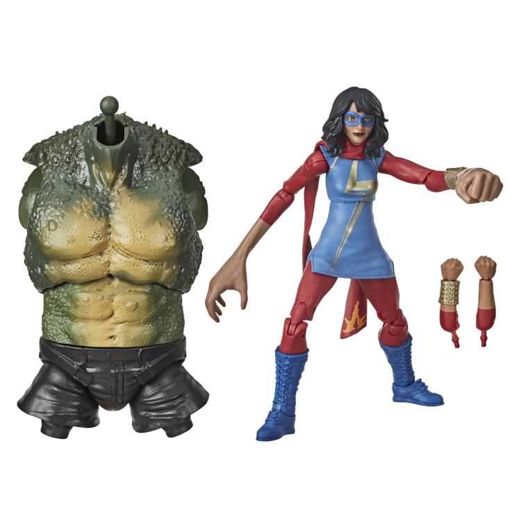 Marvel's Avengers Marvel Legends Ms. Marvel Action Figure (Abomination BAF) Gallery Image 3