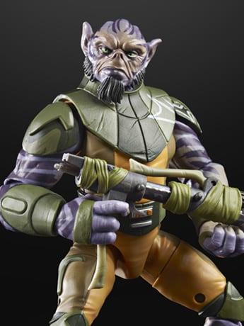 Star Wars: The Black Series 6" Deluxe Zeb Orrelios (Rebels) Gallery Image 2
