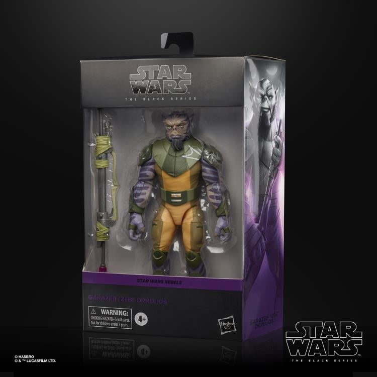 Star Wars: The Black Series 6" Deluxe Zeb Orrelios (Rebels) Gallery Image 10