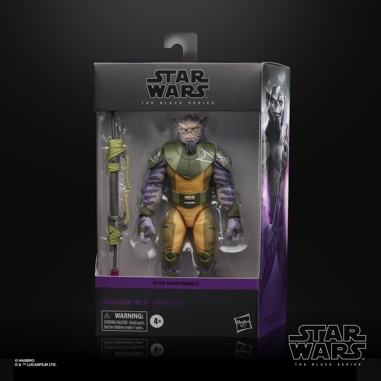 Star Wars: The Black Series 6" Deluxe Zeb Orrelios (Rebels) Gallery Image 9