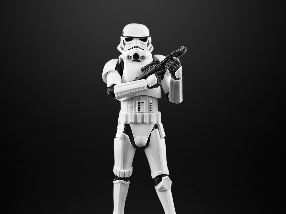 Star Wars: The Black Series 6" Imperial Stormtrooper (The Mandalorian) Gallery Image 1