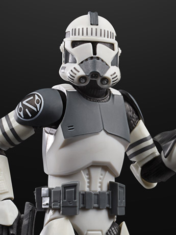 Star Wars: The Black Series 6" Clone Trooper (Kamino) Gallery Image 2