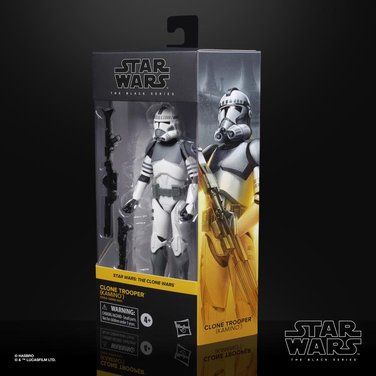 Star Wars: The Black Series 6" Clone Trooper (Kamino) Gallery Image 7