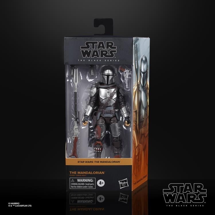 Star Wars: The Black Series 6" The Mandalorian (Beskar Armor) Gallery Image 6