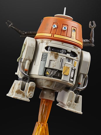 Star Wars: The Black Series 6" Chopper (Rebels) Gallery Image 2