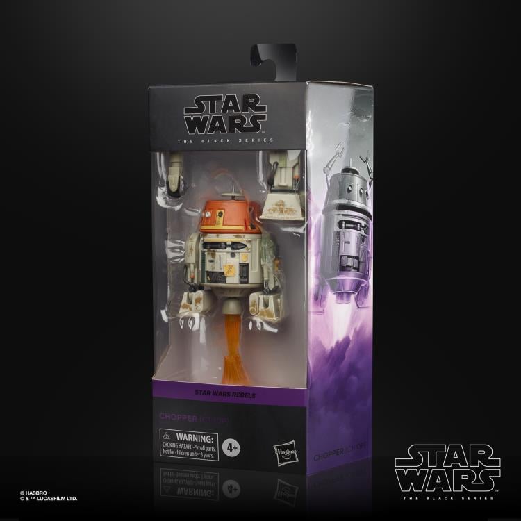 Star Wars: The Black Series 6" Chopper (Rebels) Gallery Image 9