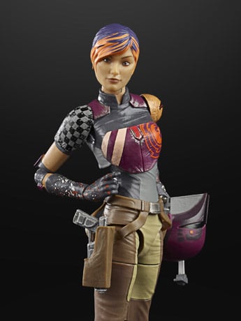 Star Wars: The Black Series 6" Sabine Wren (Rebels) Gallery Image 2