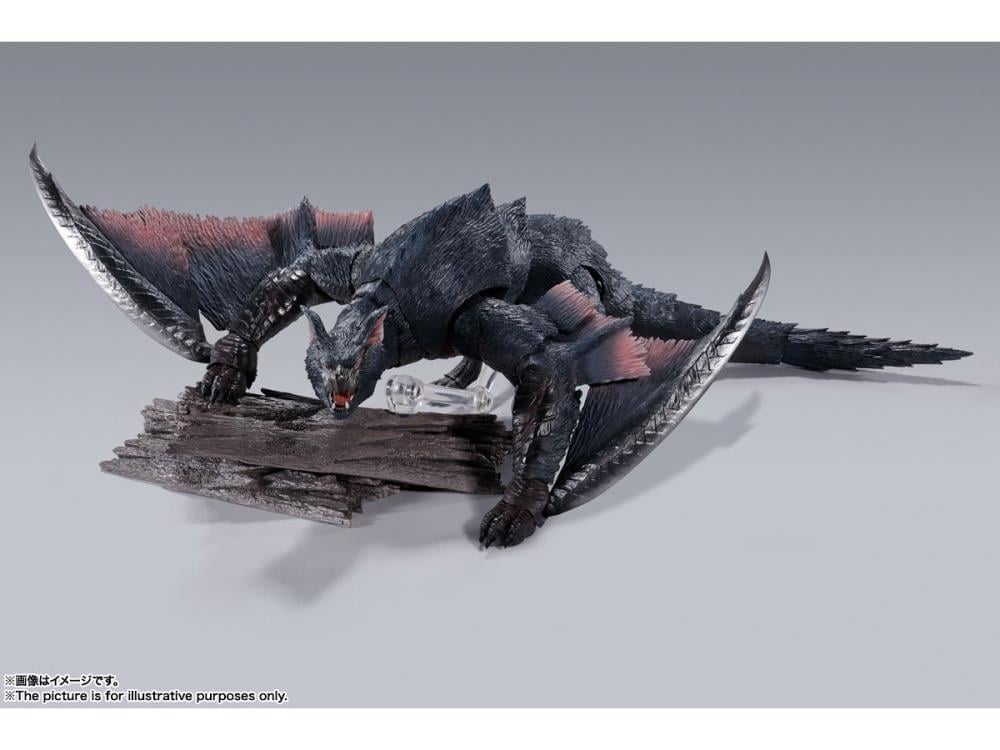 Monster Hunter S.H.MonsterArts Nargacuga (With Bonus) Gallery Image 4