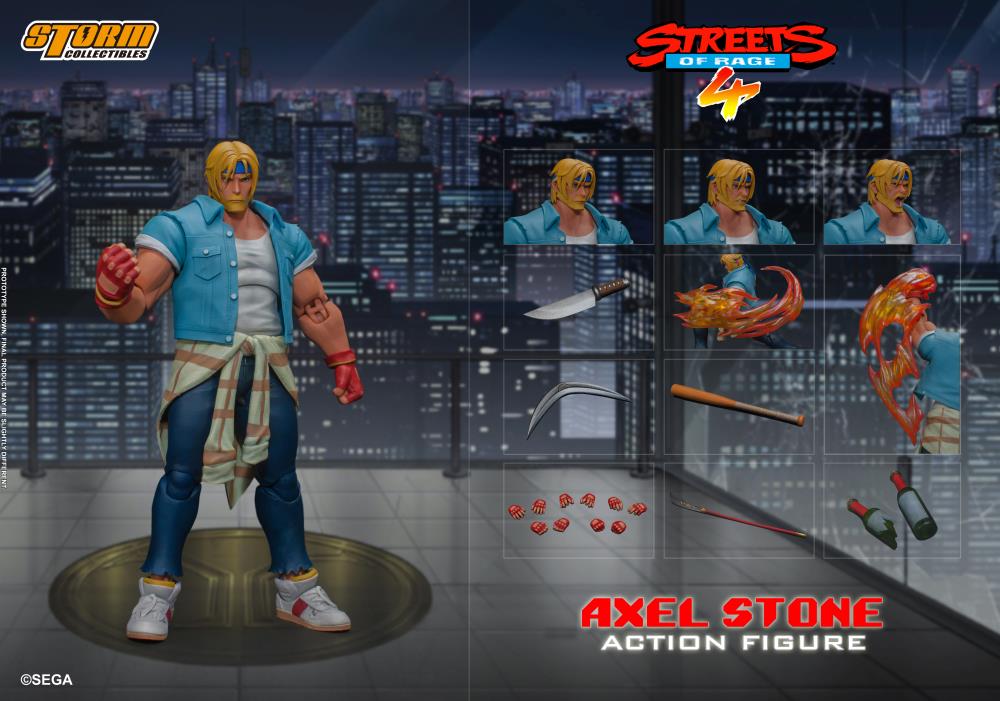 Streets of Rage IV Axel Stone 1/12 Scale Figure Gallery Image 20