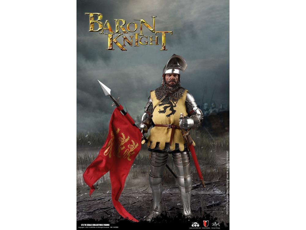 Order of the Sacred Garter Feudal Knight & Baron Knight 1/6 Scale Figures Set Gallery Image 9