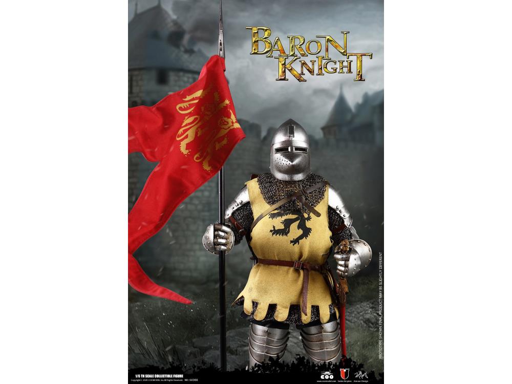 Order of the Sacred Garter Feudal Knight & Baron Knight 1/6 Scale Figures Set Gallery Image 8