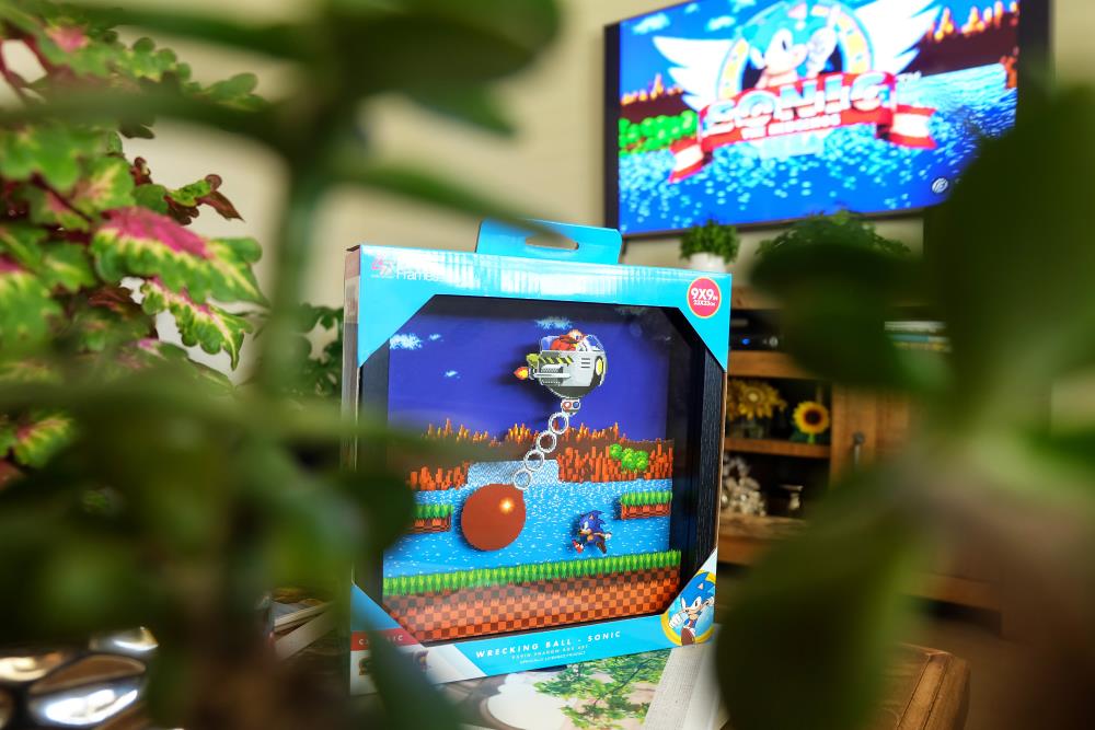 Sonic The Hedgehog Wrecking Ball Pixel Frame (9x9) Gallery Image 7