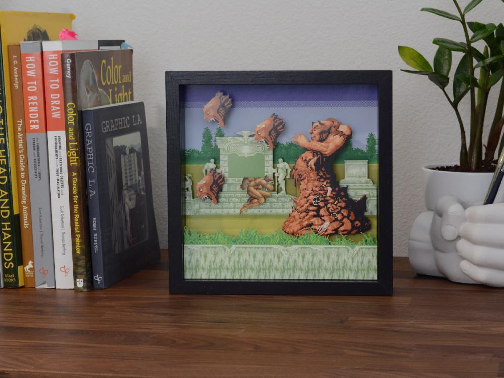 Altered Beast Pixel Frame (9x9) Gallery Image 4
