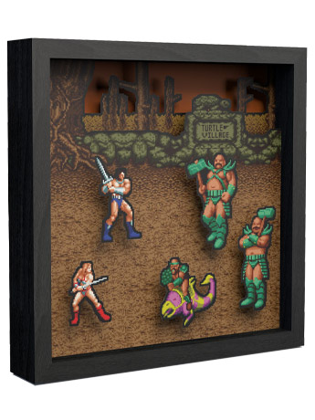 Golden Axe Pixel Frame (9x9) Gallery Image 2
