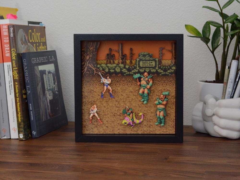 Golden Axe Pixel Frame (9x9) Gallery Image 4