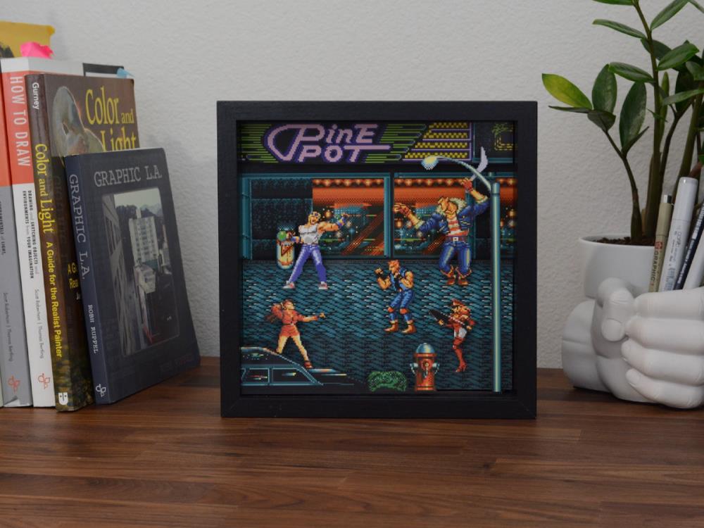 Streets of Rage Pixel Frame (9x9) Gallery Image 4