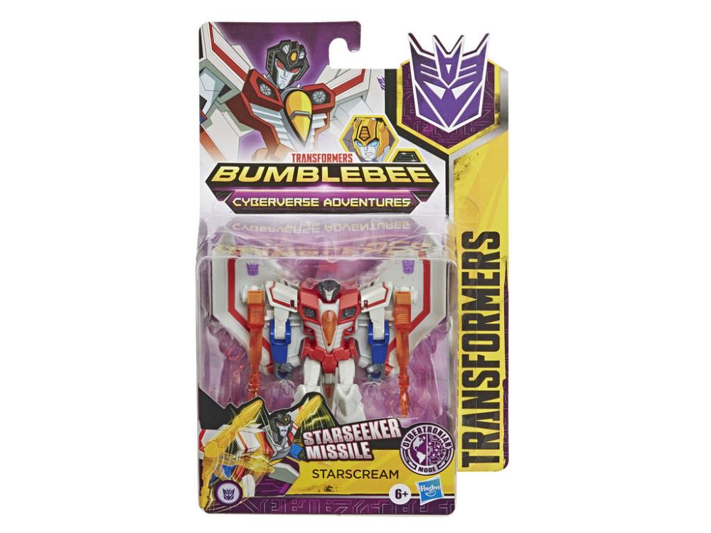 Transformers: Cyberverse Warrior Starscream Figure Gallery Image 5