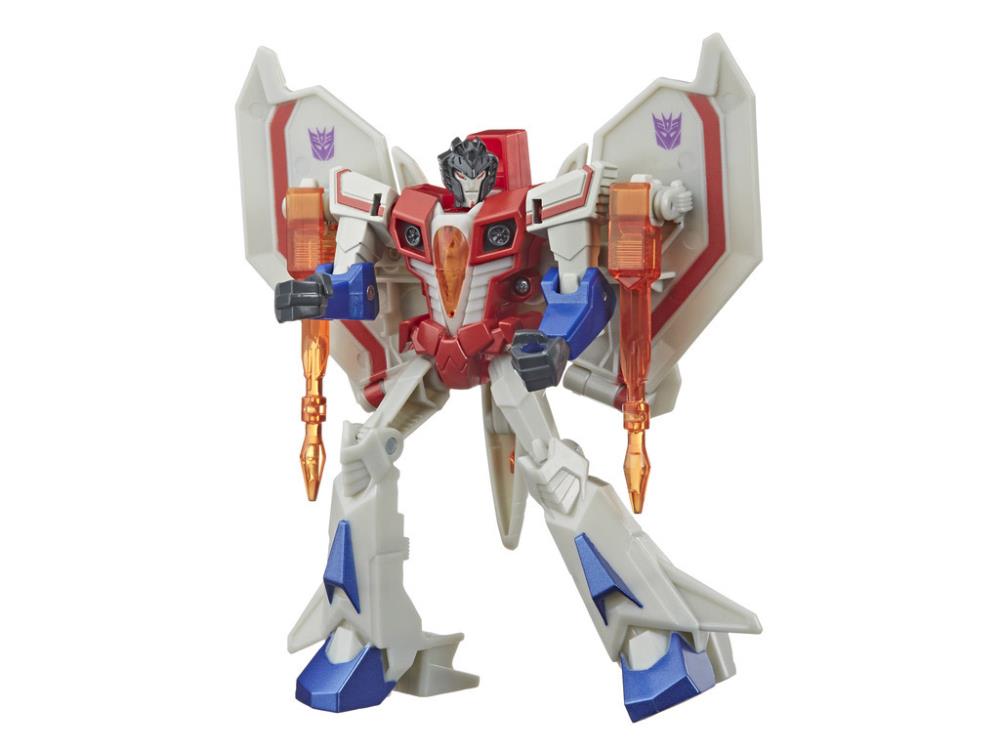 Transformers: Cyberverse Warrior Starscream Figure Gallery Image 3