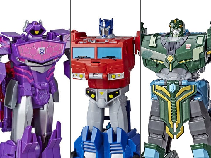 Transformers: Cyberverse Ultimate Wave 4 Set of 3 Figures Gallery Image 1