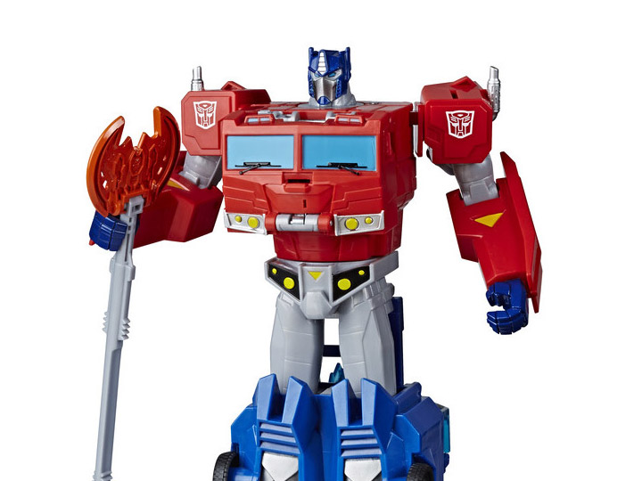 Transformers: Cyberverse Ultimate Energon Armor Optimus Prime Figure Gallery Image 1