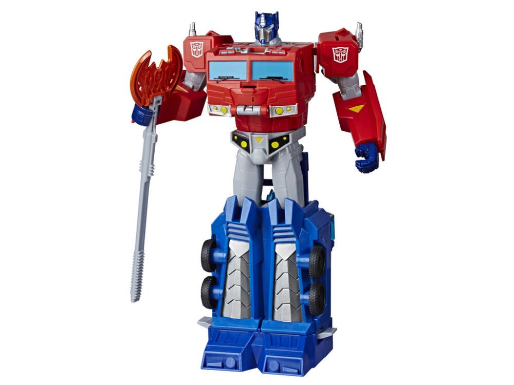 Transformers: Cyberverse Ultimate Energon Armor Optimus Prime Figure Gallery Image 3