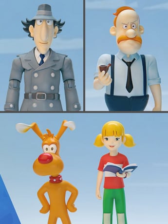 Inspector Gadget MEGAHERO Deluxe Figure Set Gallery Image 2