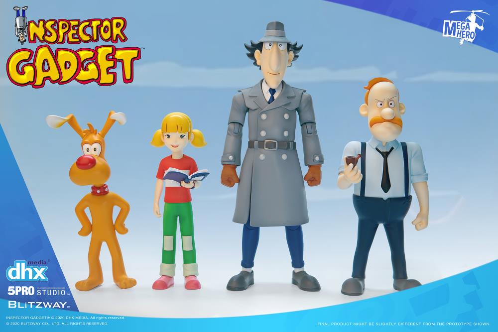Inspector Gadget MEGAHERO Deluxe Figure Set Gallery Image 4