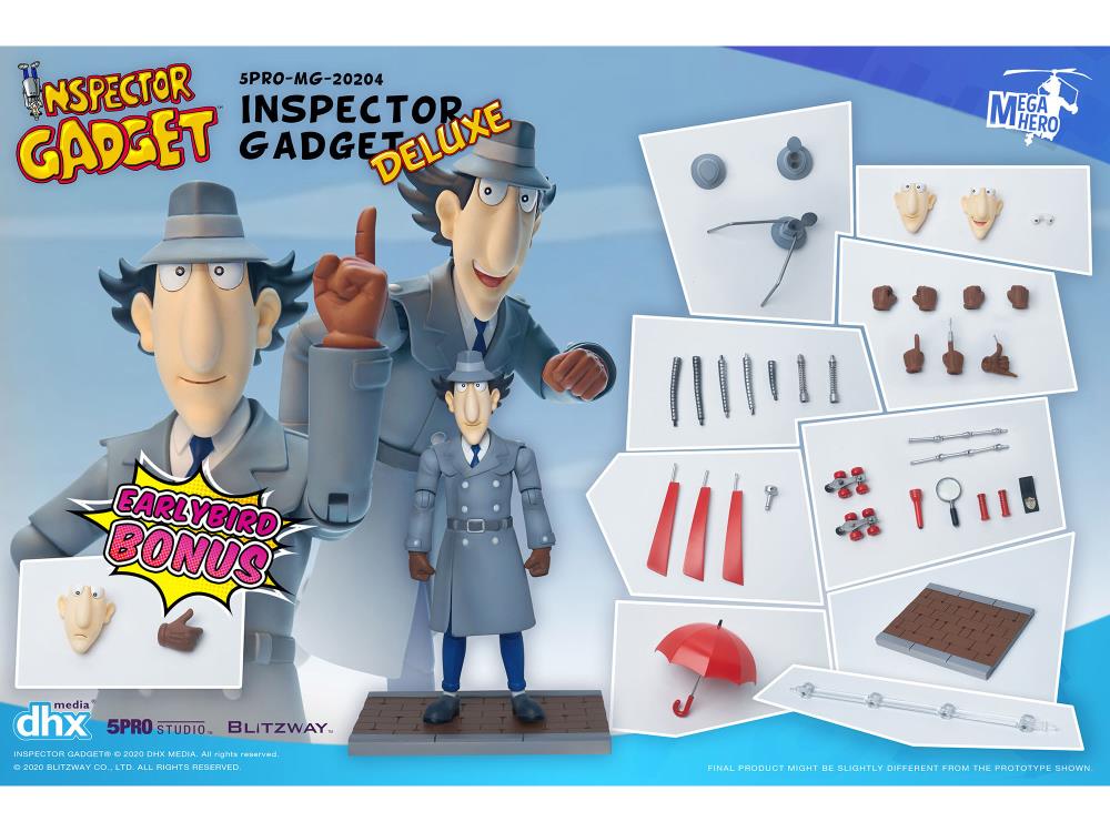 Inspector Gadget MEGAHERO Deluxe Figure Set Gallery Image 6