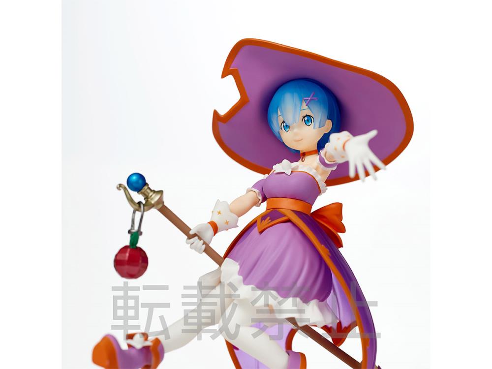 Re:Zero Starting Life in Another World Super Premium Rem (Cute Witch) Figure Gallery Image 8