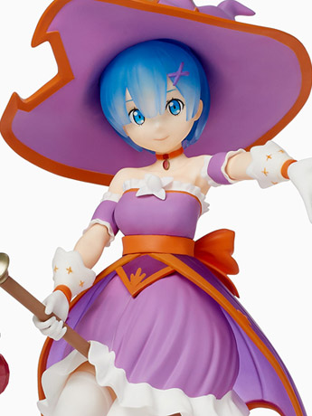 Re:Zero Starting Life in Another World Super Premium Rem (Cute Witch) Figure Gallery Image 2