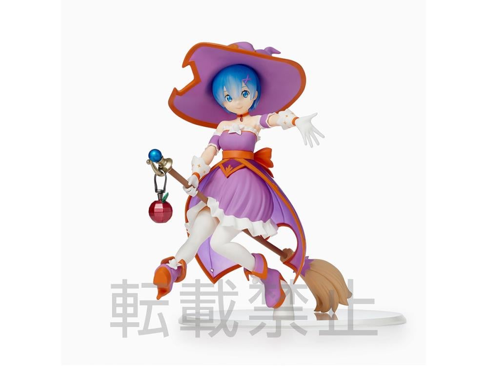 Re:Zero Starting Life in Another World Super Premium Rem (Cute Witch) Figure Gallery Image 3