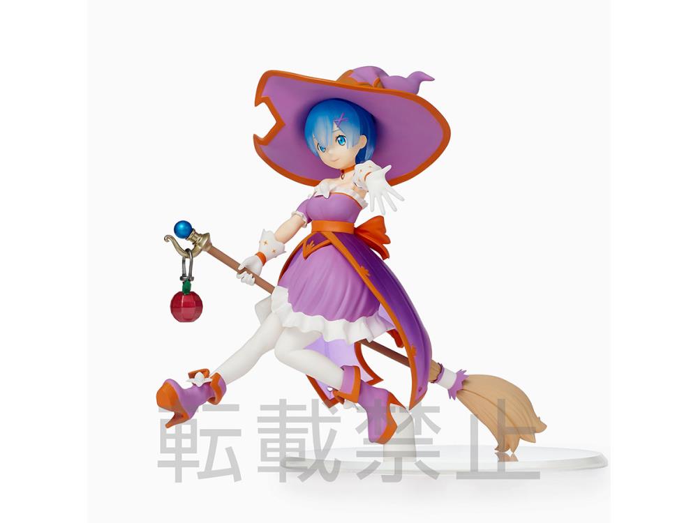 Re:Zero Starting Life in Another World Super Premium Rem (Cute Witch) Figure Gallery Image 4