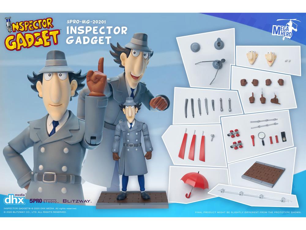 Inspector Gadget MEGAHERO Inspector Gadget Figure Gallery Image 13