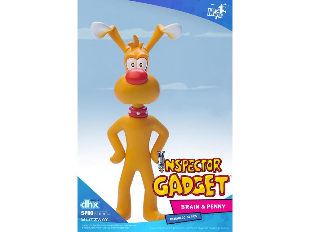 Inspector Gadget MEGAHERO Brain & Penny Two-Pack Gallery Image 6
