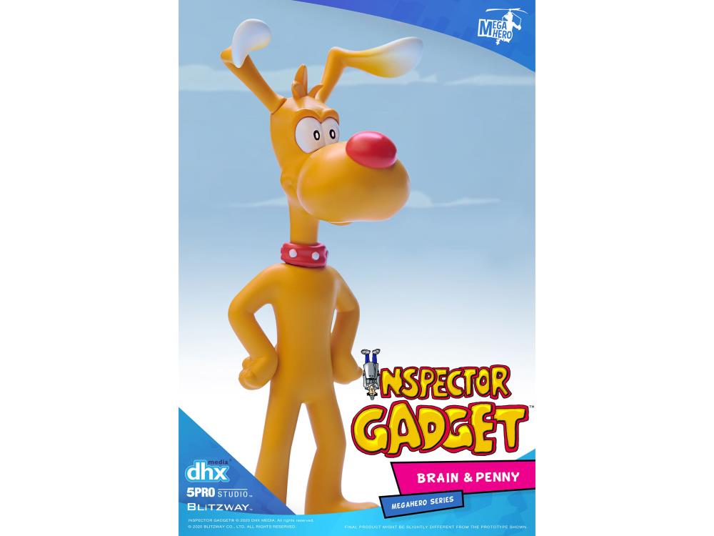 Inspector Gadget MEGAHERO Brain & Penny Two-Pack Gallery Image 7