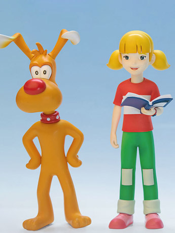 Inspector Gadget MEGAHERO Brain & Penny Two-Pack Gallery Image 2