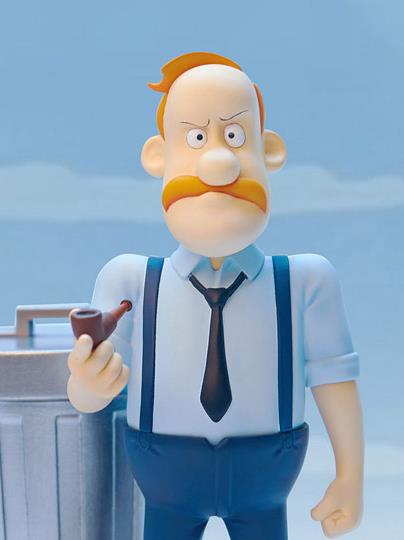 Inspector Gadget MEGAHERO Chief Quimby Figure Gallery Image 2