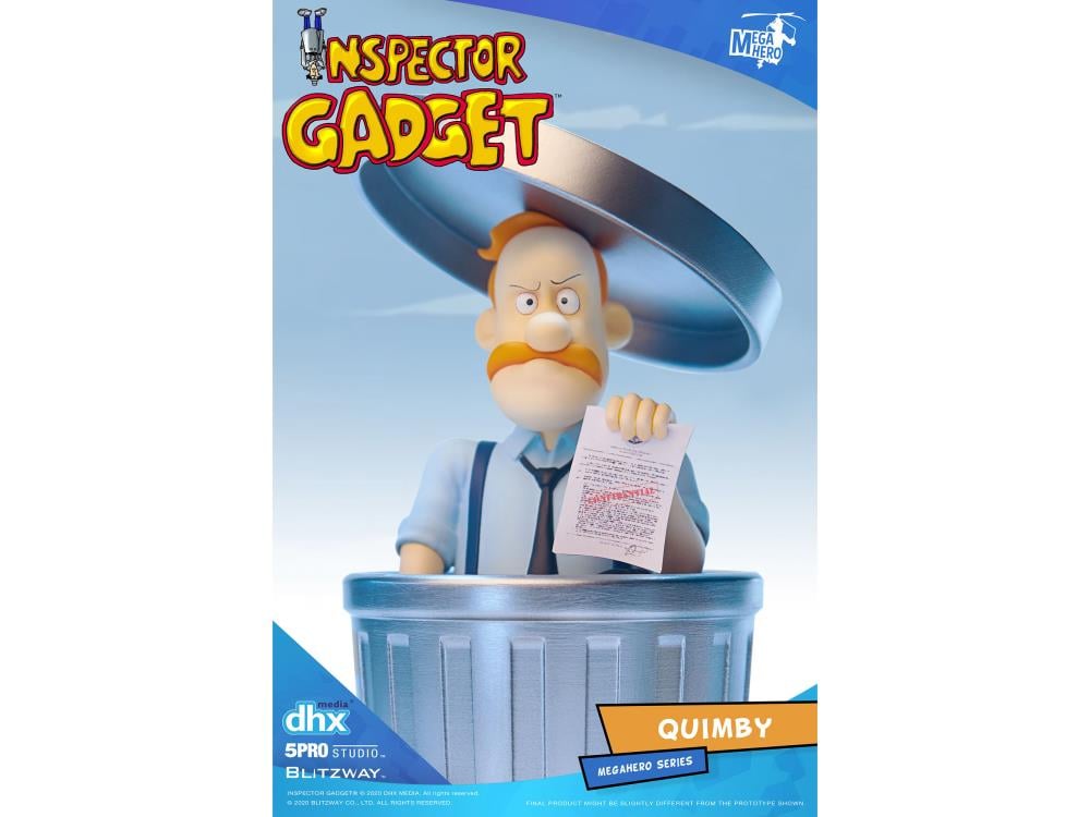 Inspector Gadget MEGAHERO Chief Quimby Figure Gallery Image 6