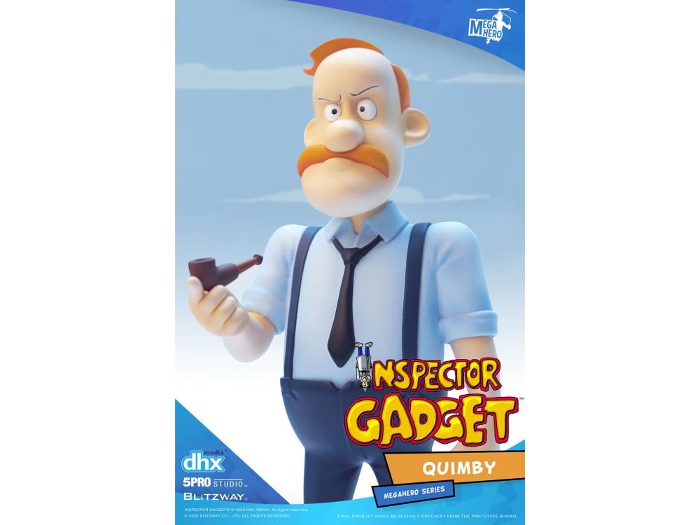 Inspector Gadget MEGAHERO Chief Quimby Figure Gallery Image 5