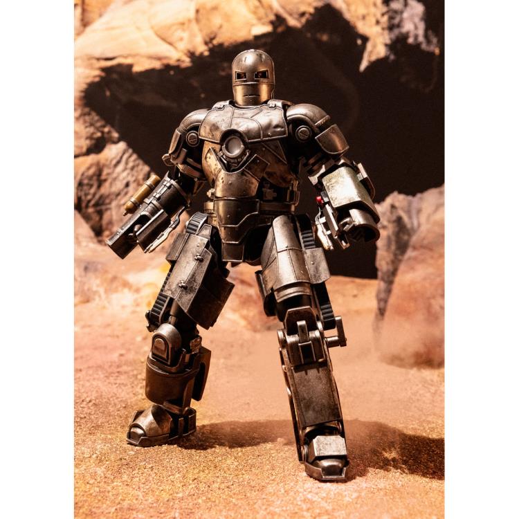 Iron Man S.H.Figuarts Iron Man Mark I (Birth of Iron Man Edition) Exclusive Action Figure Gallery Image 5