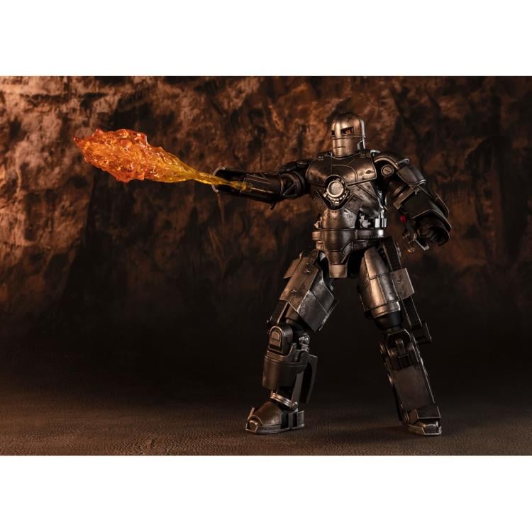 Iron Man S.H.Figuarts Iron Man Mark I (Birth of Iron Man Edition) Exclusive Action Figure Gallery Image 6