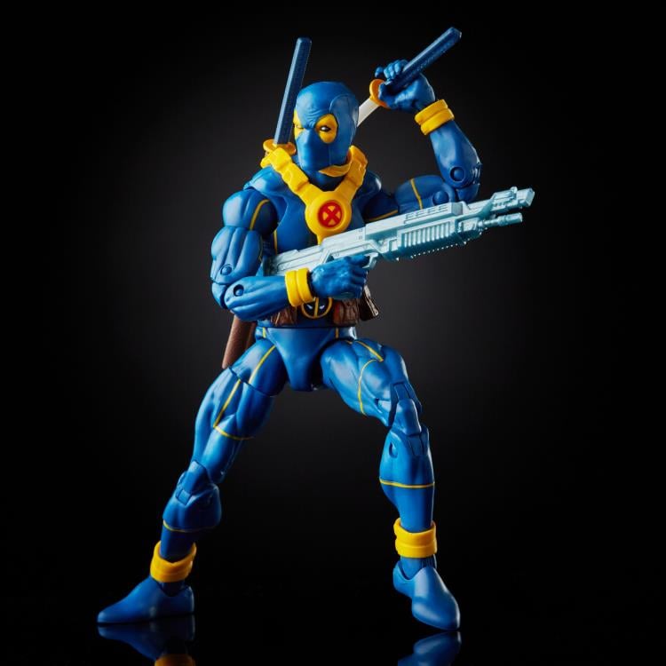 Deadpool Marvel Legends Deadpool (Blue) Action Figure (Strong Guy BAF) Gallery Image 3