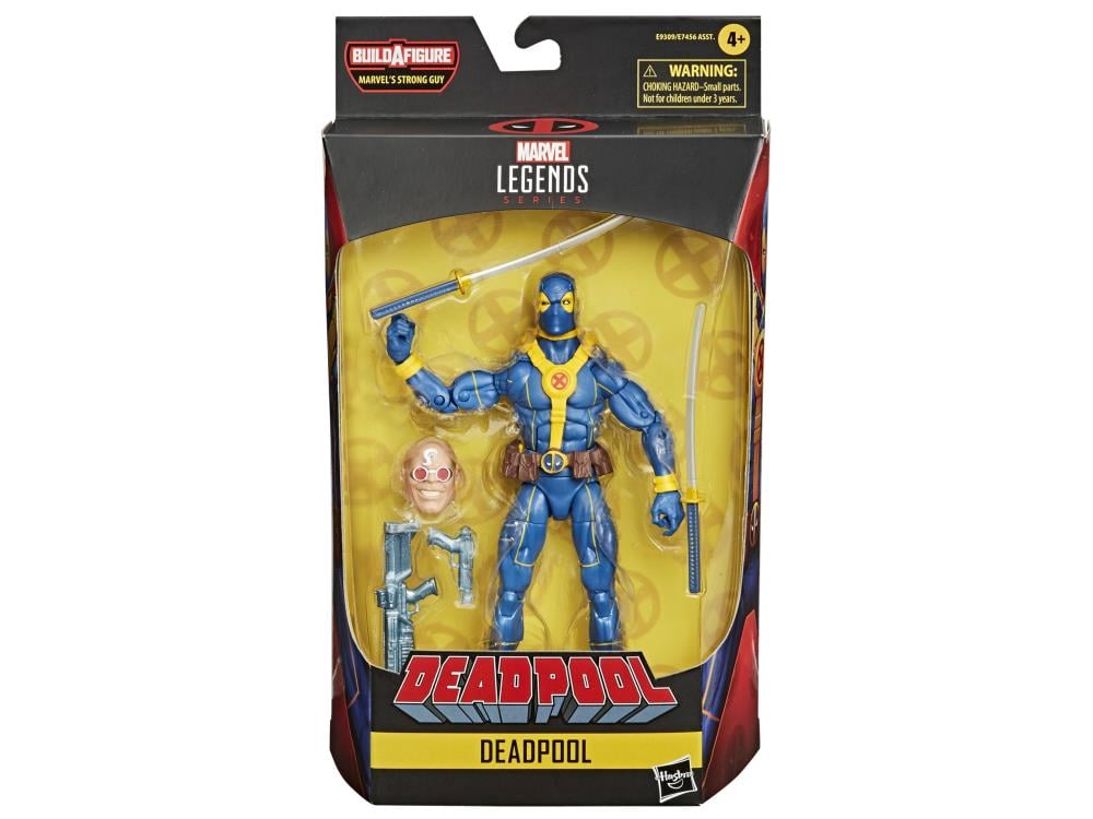 Deadpool Marvel Legends Deadpool (Blue) Action Figure (Strong Guy BAF) Gallery Image 8