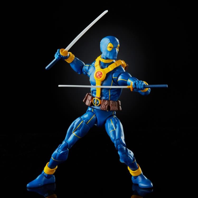 Deadpool Marvel Legends Deadpool (Blue) Action Figure (Strong Guy BAF) Gallery Image 5